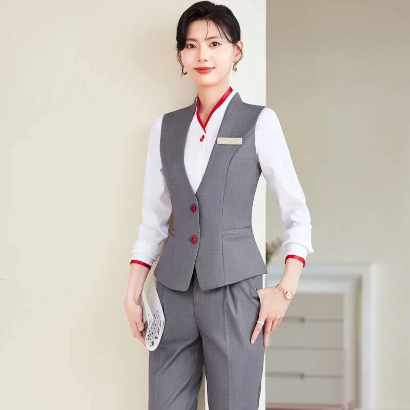 Women'S Office Formal Wear For Ladies - 플러스 사이즈 5XL 정장 바지 정장