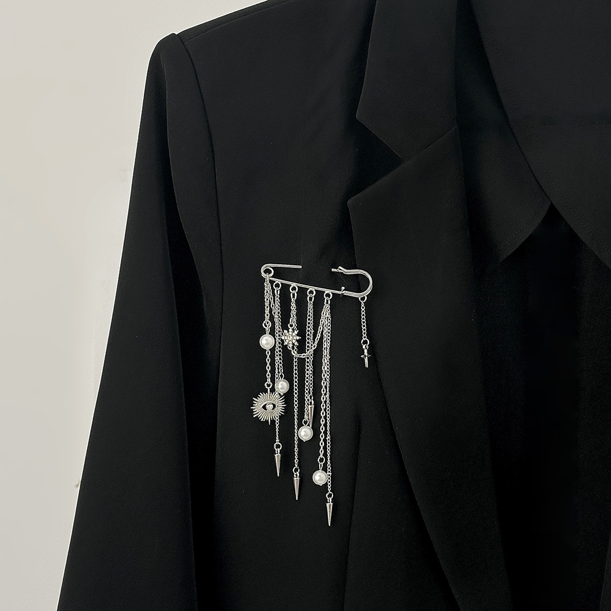 Women'S Formal Wear Accessories - 모조 진주 브로치 우아한 리벳 브로치