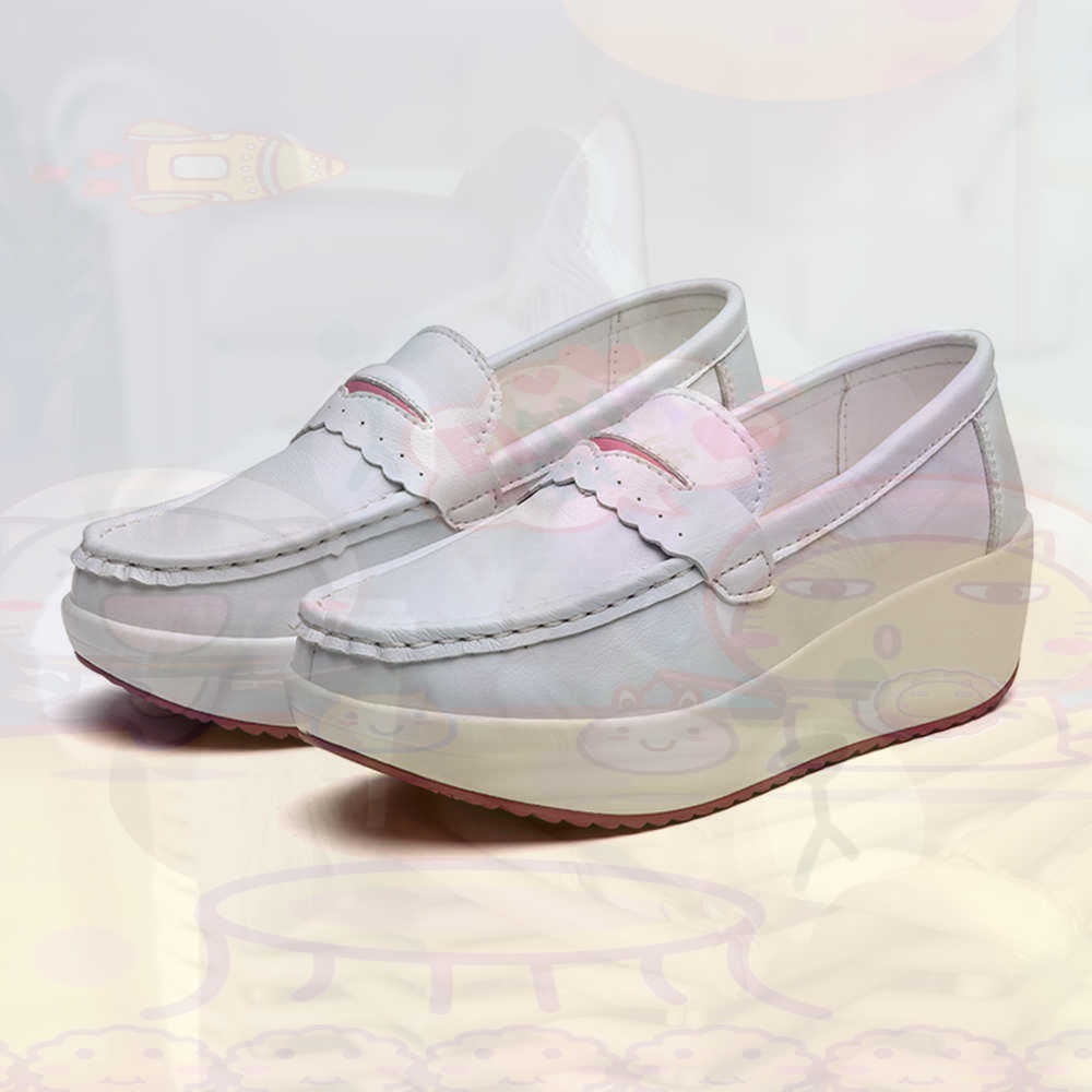 Women Formal Upper Wear - Plataform 겨울 핑크 운동화 테니스 여성