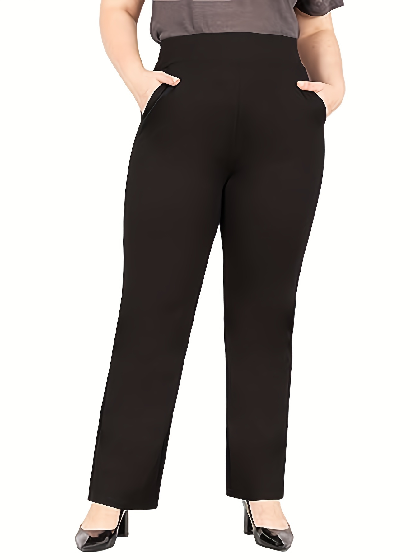 Women'S Formal Wear With Pants - 여름 신작 여성 플러스 사이즈 니트