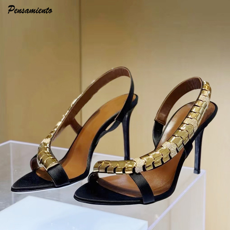 럭셔리 라인스톤 스팽글 새틴 여성 글래디에이터 샌들 패 - Women Formal Wear For Wedding 리뷰 및 가격