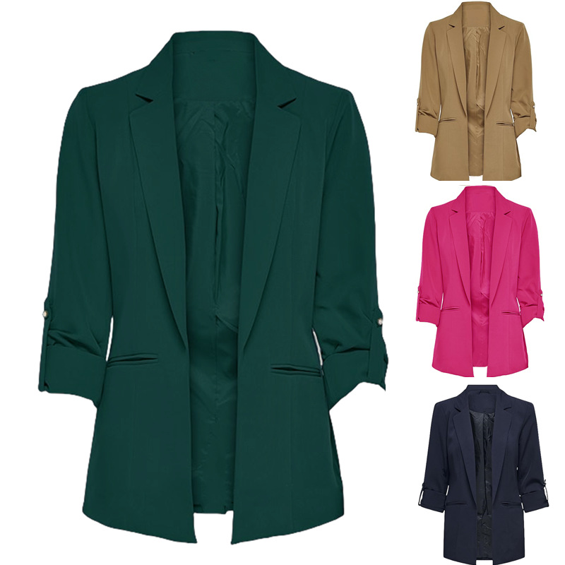 2025 봄 가을 신상 다크 그린 카키 로즈 레드 네이 - Women Formal Wear Options 리뷰 및 가격