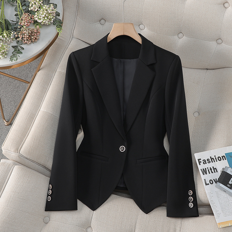 새로운 패션 여성 정장 블레이저 여성 레드 화이트 블랙 - Women'S Office Formal Wear For Ladies 리뷰 및 가격