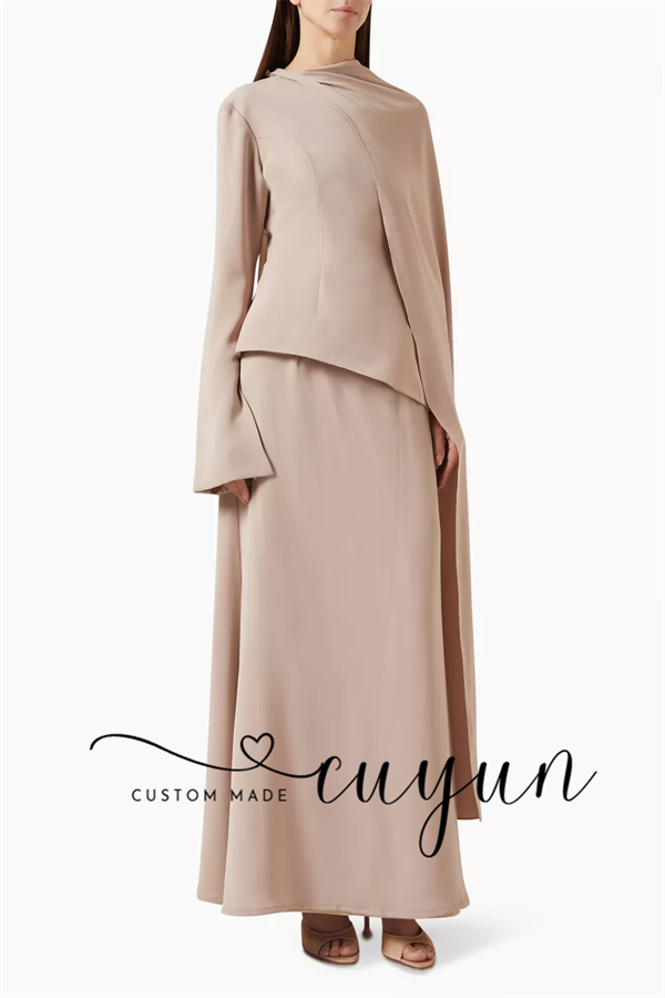 CUYUN 맞춤형 카키색 단정한 발목 길이의 프롬 드레 - Women'S Formal Wear For Wedding Guest 리뷰 및 가격
