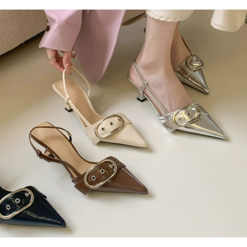 뉴 레트로 패션 섹시 디자이너 에나멜 가죽 포인티드 토 - Women Formal Wear For Wedding 리뷰 및 가격