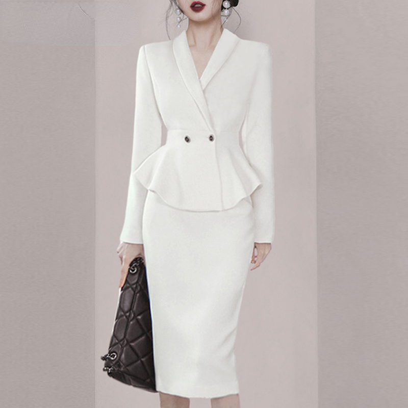 우아한 사무실 숙녀 드레스 수트 2 피스 세트, 여성  - Women'S Office Formal Wear For Ladies 리뷰 및 가격