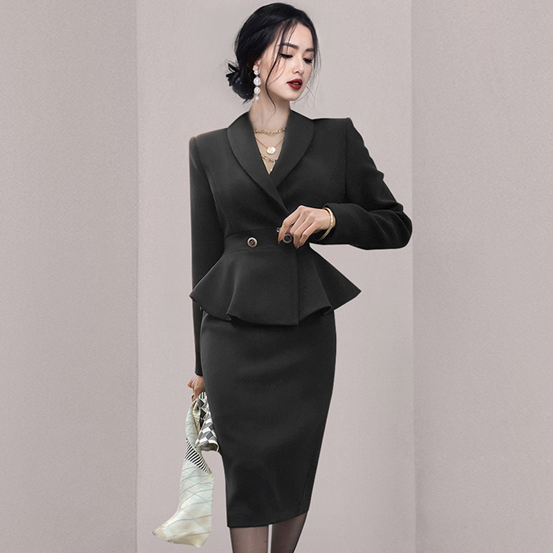 우아한 사무실 숙녀 드레스 수트 2 피스 세트, 여성  - Women'S Office Formal Wear For Ladies 리뷰 및 가격