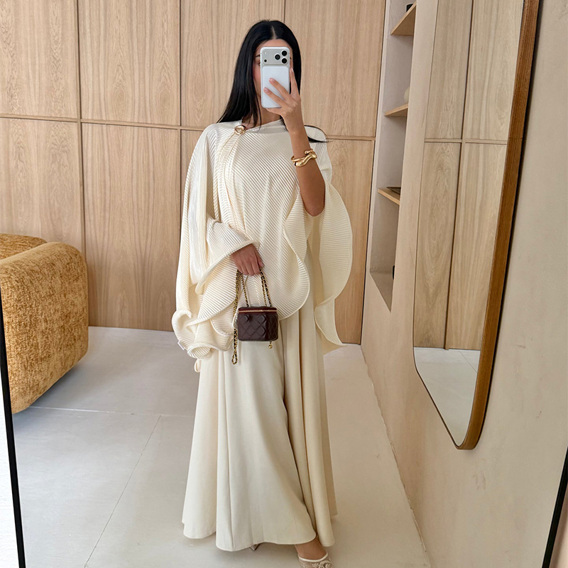 로맨틱하고 우아한 숄 드레스 세트, 고급스러운 레트로  - Women Formal Wear Set 리뷰 및 가격