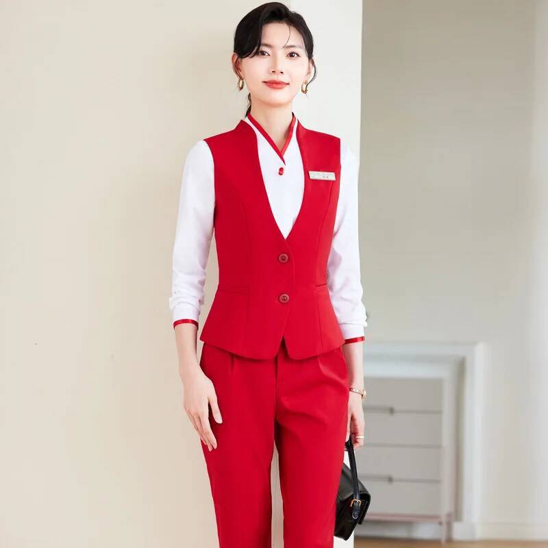 플러스 사이즈 5XL 정장 바지 정장 세트 여성용 우아 - Women'S Office Formal Wear For Ladies 리뷰 및 가격