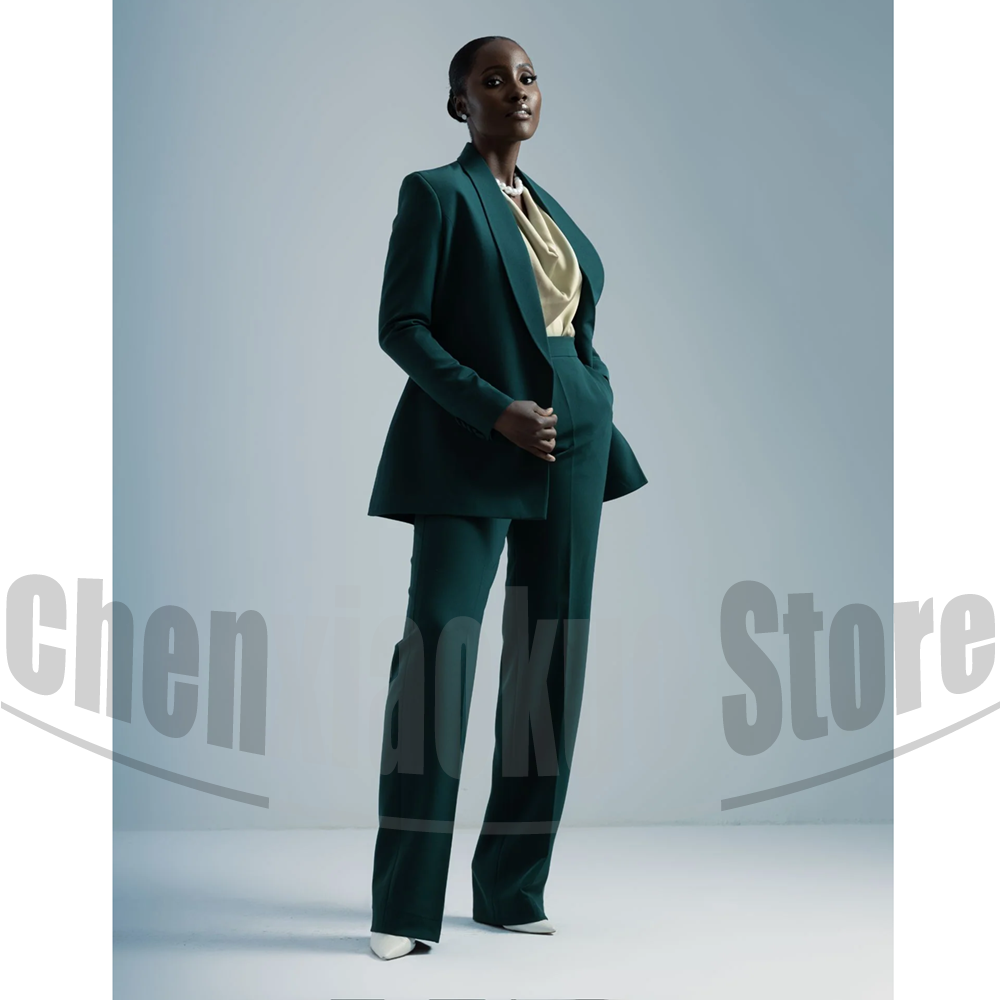 여성용 벨티드 블레이저와 와이드 레그 팬츠 투피스, 우 - Women'S Office Formal Wear For Ladies 리뷰 및 가격