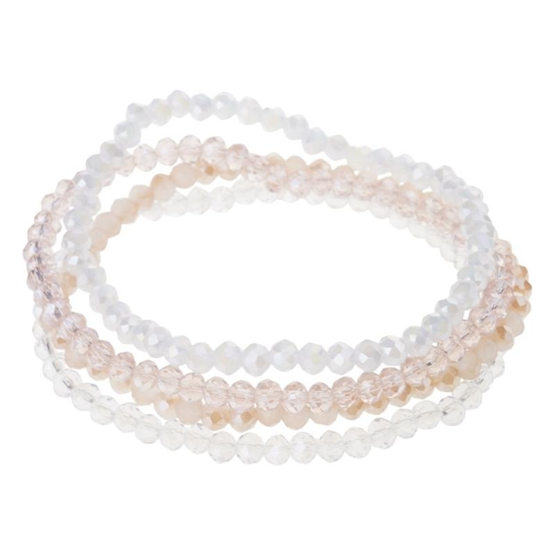 조정 가능한 여러 가지 빛깔의 크리스탈 팔찌 캐주얼 의 - Women'S Formal Wear Accessories 리뷰 및 가격