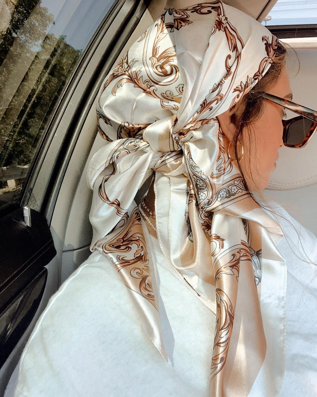 새틴 스퀘어 스카프 여성 이슬람 Hijab 우아한 20 - Scarf Silk Neck 리뷰 및 가격