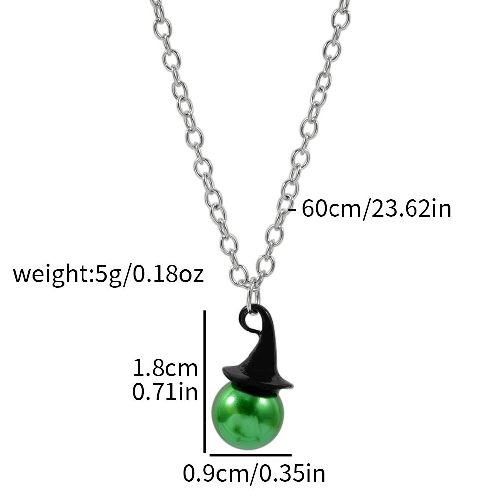 Wicked Inspired 마녀 모자 & 크라운 진주 - Pearl Necklace Set 리뷰 및 가격