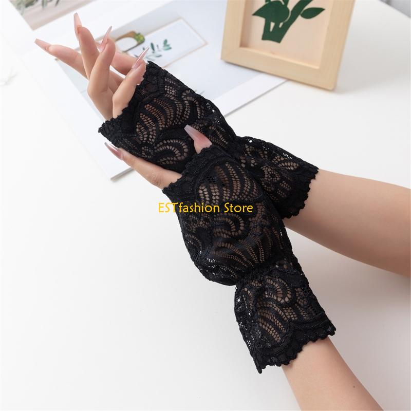 Y5GC 레이스 분리형 슬리브 커프 레이어드 팔 장식  - Women'S Formal Wear Accessories 리뷰 및 가격
