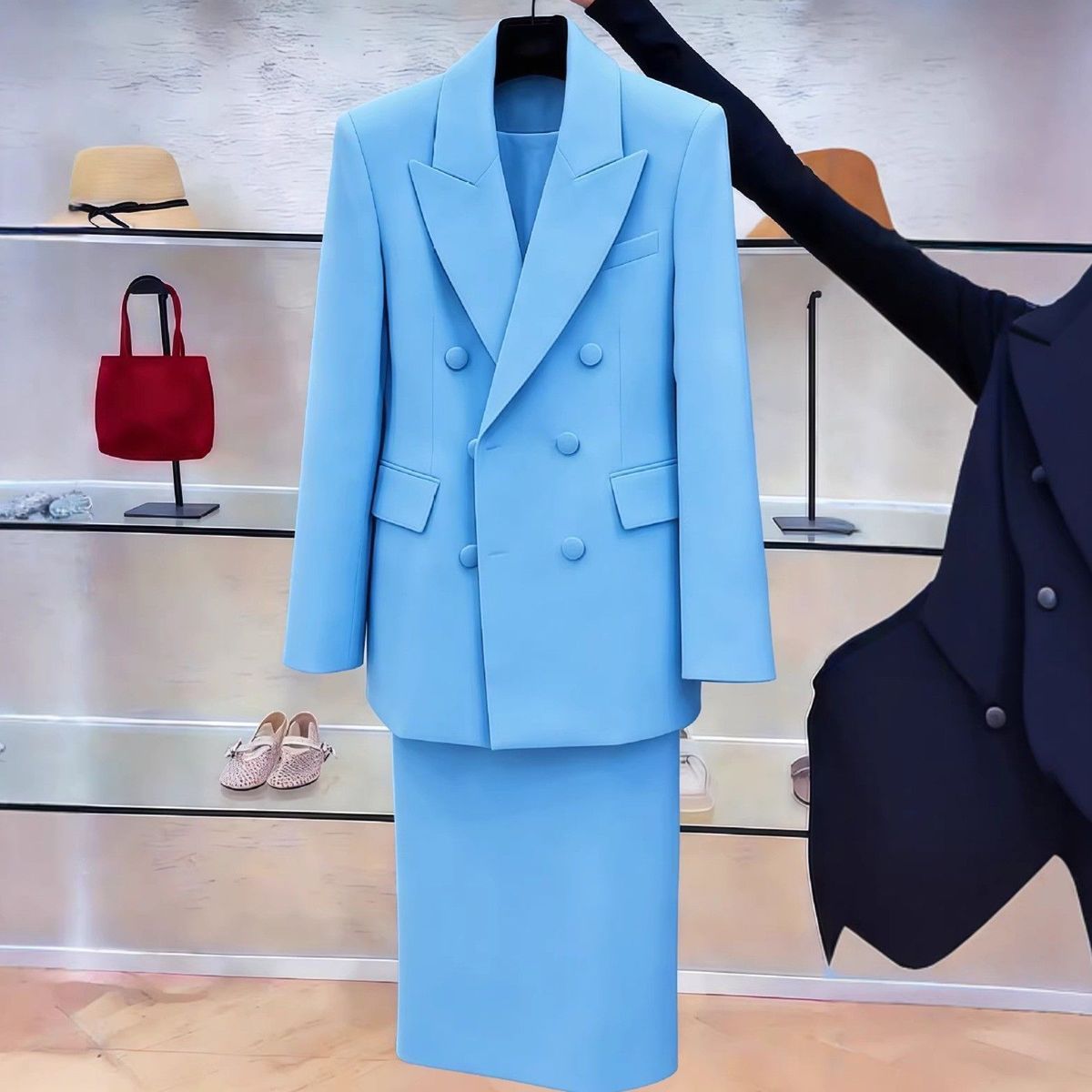 여성용 화이트 블레이저 수트 세트 2026년 봄 가을  - Women Formal Wear Set 리뷰 및 가격