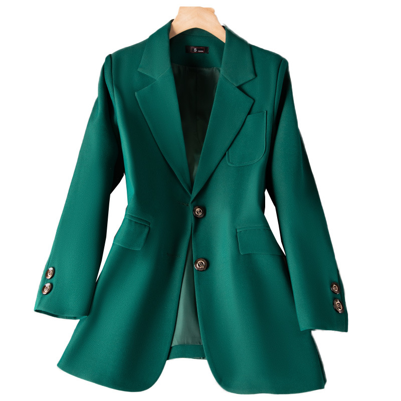 여성용 정장 블레이저 코트, 긴 소매 싱글 브레스트 재 - Women'S Office Formal Wear For Ladies 리뷰 및 가격