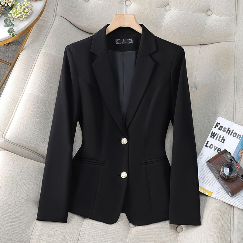 새로운 패션 여성 정장 블레이저 숙녀 싱글 브레스트 긴 - Women'S Office Formal Wear For Ladies 리뷰 및 가격