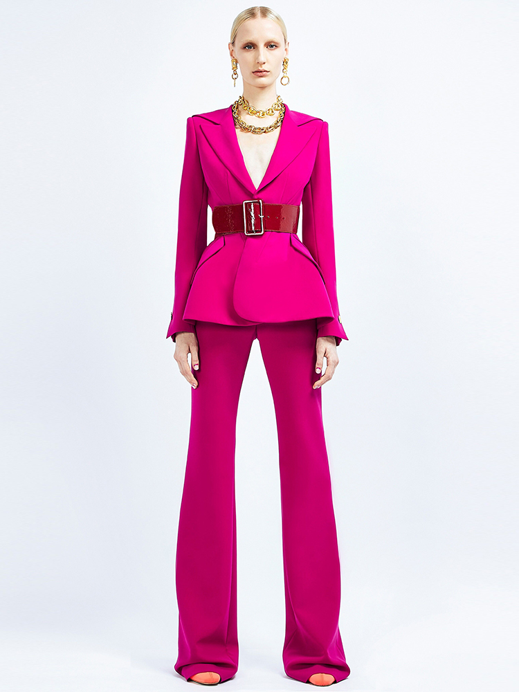하이 스트리트 최신 2026 S/S 런웨이 디자이너 수 - Women Formal Wear Set 리뷰 및 가격